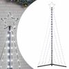 vidaXL LED Ziemassvētku eglīte 339 LED auksti balts 182 cm