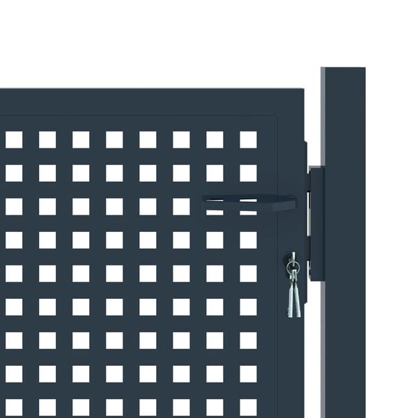 vidaXL žoga vārti, antracīta krāsā, 102x75 cm, tērauds