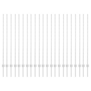 vidaXL Žoga āķis 22 pcs Sudraba 180 cm Tērauds