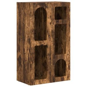 vidaXL Puse ELST Kūpināts ozols 59 x 35 x 100,5 cm Inženierijas koks