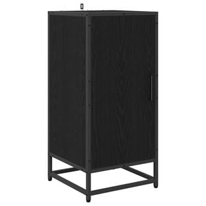 vidaXL Puse Melns ozolkoks 35,5 x 35 x 76 cm