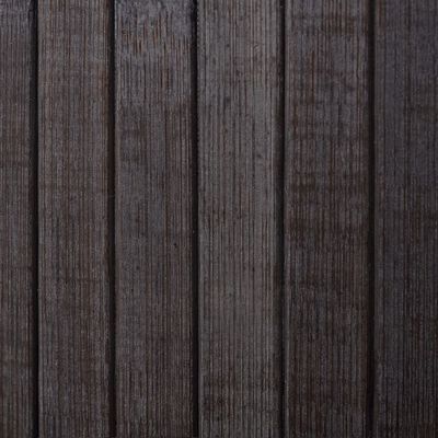 vidaXL istabas aizslietnis, 250x165 cm, tumši brūns bambuss