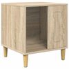 vidaXL Suņu māja Sonomas ozols 44 x 42 x 49 cm Inženierijas koks