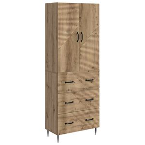 vidaXL Skapju komplekts 2 gab. 66 x 34,5 x 90 cm Inženierijas koks