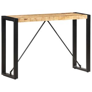 vidaXL konsoles galdiņ&scaron;, 110x35x76 cm, mango masīvkoks