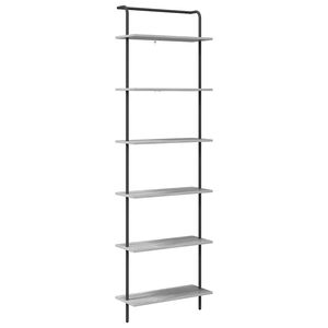 vidaXL Grāmatu plaukts 6 līmeņi 60 x 24 x 203 cm Inženierijas koks