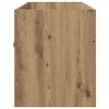 vidaXL Izlietnes skapītis ar durvīm Artisānā ozols Inženierijas koks