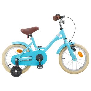 vidaXL Bērnu Velosipēds 12 Collas no 2-4 gadiem Gai&scaron;i zila