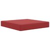 vidaXL Āra dīvāna spilvens 2 pcs Vīnsarkans Poliesters