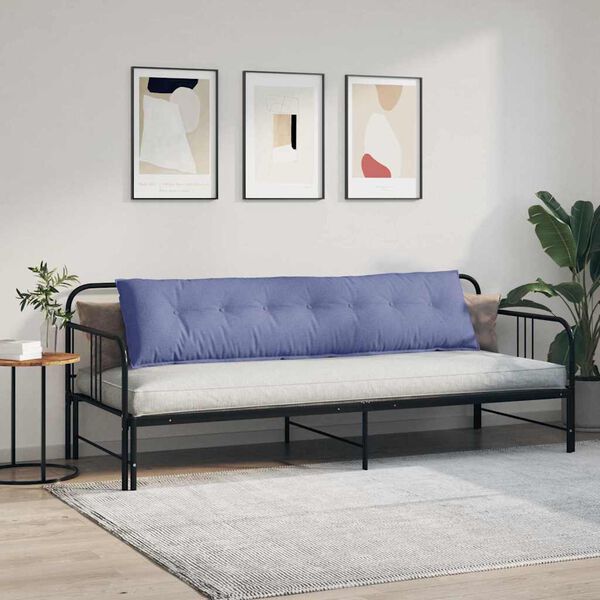 vidaXL Atpakaļ spilvens Džinsu zils 200 x 19 x 50 cm audums