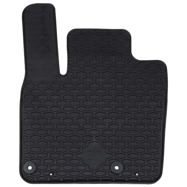 vidaXL Auto paklājs 4 pcs Melna piemērots Nissan QASHQAI TPE