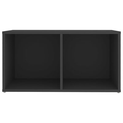 vidaXL TV plaukti, 4 gab., pelēki, 72x35x36,5 cm, skaidu plāksne