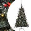 vidaXL Mākslīgā Ziemassvētku eglīte su 150 LED ar statīvu Zaļa 120 cm