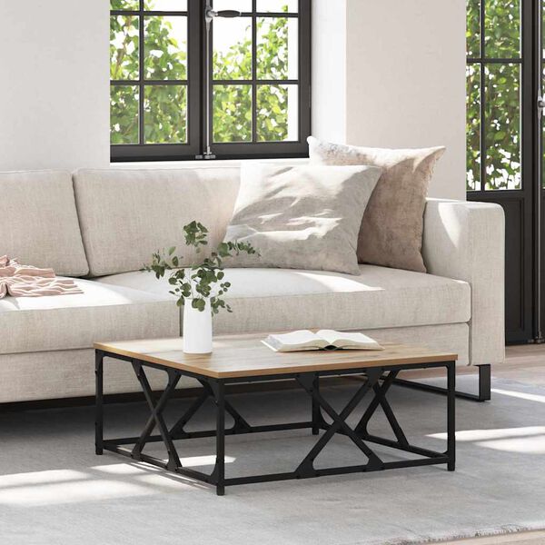 vidaXL Kafijas galdiņ&scaron; Artisānā ozols 70 x 70 x 30 cm