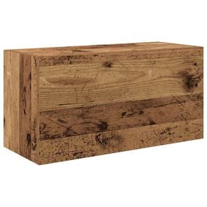 vidaXL vannasistabas sienas skapītis, 60x25x30 cm, inženierijas koks