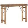 vidaXL Papildu galdiņ&scaron; Brūna 110 x 35 x 76 cm Cietais atjaunotais koks