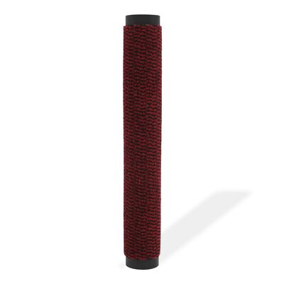 vidaXL paklājs, taisnstūra forma, 40x60 cm, plūksnains, sarkans