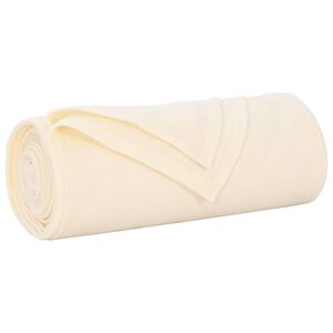 vidaXL Mest segu Krēmkrāsa 210 x 140 cm 0.41 kg Flīss