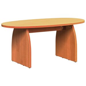 vidaXL Kafijas galdiņ&scaron; Vaks brūns 80 x 40 x 35 cm Ciets priedes koks
