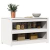 vidaXL Virtuves Skapis Balts 106 x 55 x 64 cm Ciets priedes koks