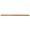 vidaXL palodzes 2 gb., neapstrādāts, 140x20x2 cm, ozola masīvkoks