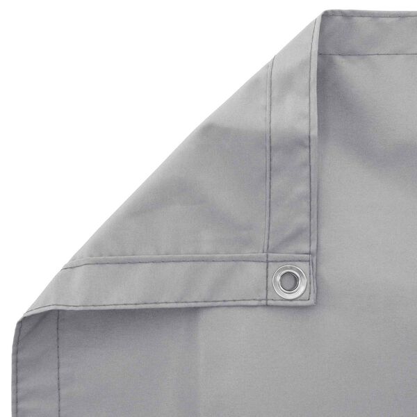 vidaXL Balkona ekrāns Gai&scaron;i pelēks 100 x 400 cm Oksforda audums