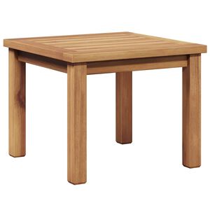 vidaXL Kafijas galdiņ&scaron; Brūna 45 x 45 x 36 cm Ciets tek&scaron;a koks