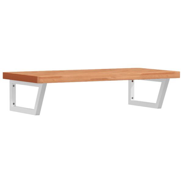 vidaXL izlietnes plaukts, stiprināms pie sienas, tērauds, dižskābardis