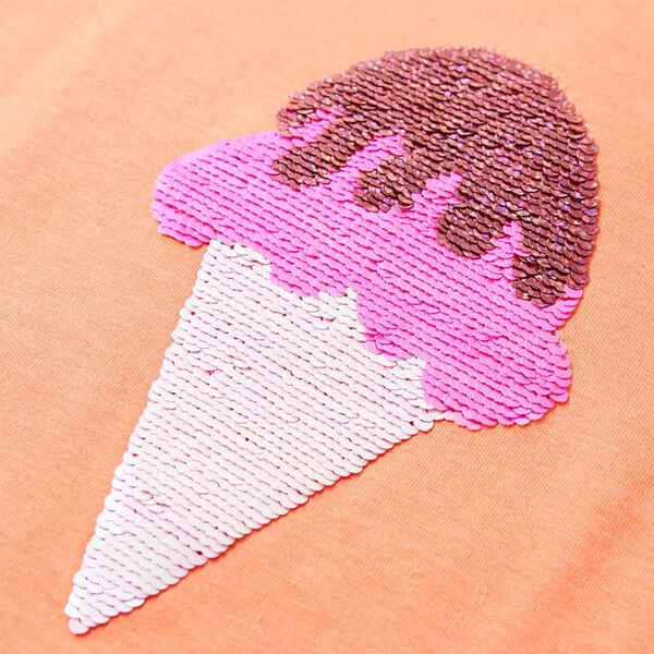 Bērnu T-krekls, neona oranžs, 92