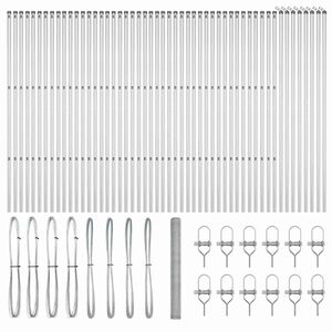 vidaXL Žoga āķis Sudraba