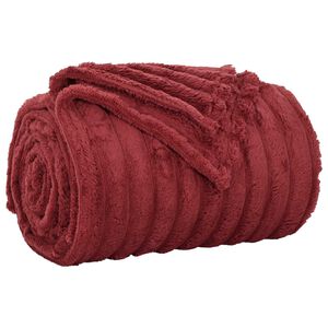 vidaXL Mest segu Bordo sarkans 150 x 130 cm 0.51 kg Flīss