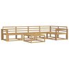 vidaXL Āra dīvānu komplekts 6 pcs Balts 79 x 79 x 37 cm