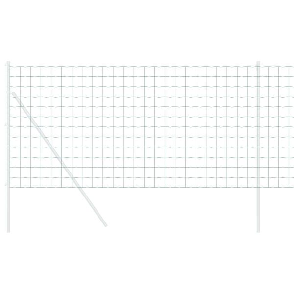 vidaXL Eiropas žogs Zaļa 1.4 x 10 m PVC pārklāts dzelzs