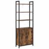 vidaXL Grāmatplaukts 6 līmeņi 60 x 24 x 161 cm Inženierijas koks