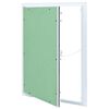 vidaXL Pieejas panelis Zaļa un sudraba 55 x 65 cm