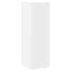 vidaXL augu plaukts, balts, 33x33x100 cm, inženierijas koks