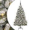 vidaXL Mākslīgā Ziemassvētku eglīte 180 cm 300 LED Silti balts
