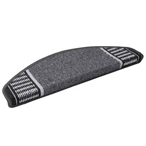 vidaXL Pa&scaron;līmējo&scaron;i paklāji kāpnēm 15 gab. 65 x 21 x 4 cm Non-Slip