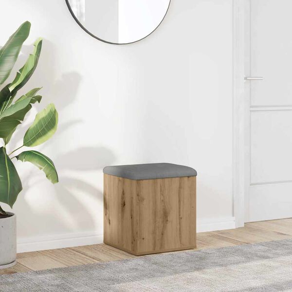 vidaXL Uzglabāšanas sols Artisan Oak 42x42x45 cm Engineered Wood