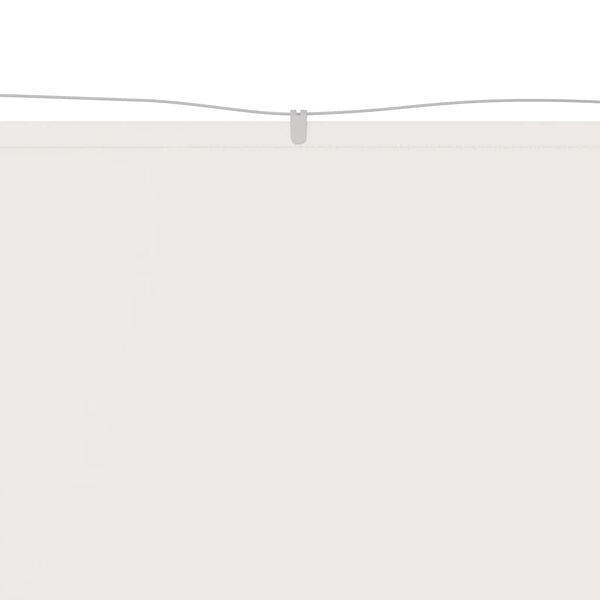 vidaXL vertikāla markīze, balta, 60x800 cm, Oksfordas audums
