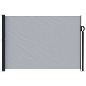 vidaXL Izturīgs sāns &scaron;ūpulis 500 x 140 cm Poliesters Taisnstūra Pelēka