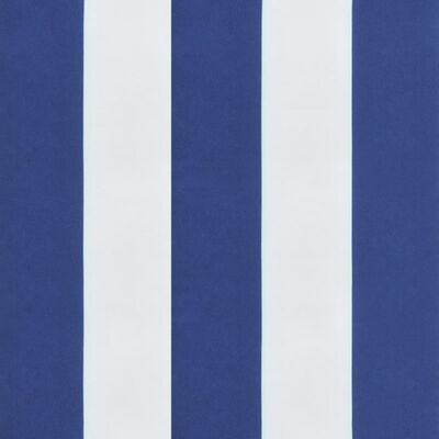 vidaXL dekoratīvi spilveni, 4 gab., 40x40 cm, balti ar zilu, audums