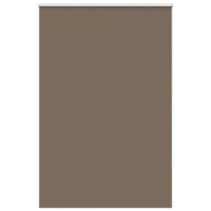 vidaXL rullo žalūzijas, aptum&scaron;ojo&scaron;as, kafijas krāsas, 150x230 cm, audums, platums 146,6 cm, poliesters