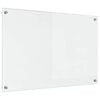 vidaXL Virtuves aizsargpaneļi Caurspīdīgs 90 x 60 cm rūdīts stikls