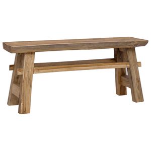 vidaXL sols Dabiska 100 x 29 x 43,5 cm Ciets tek&scaron;a koks