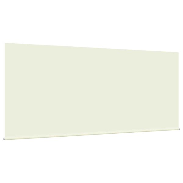 vidaXL Izvelkams jumtiņ&scaron; Krēmkrāsa 350 x 250 cm