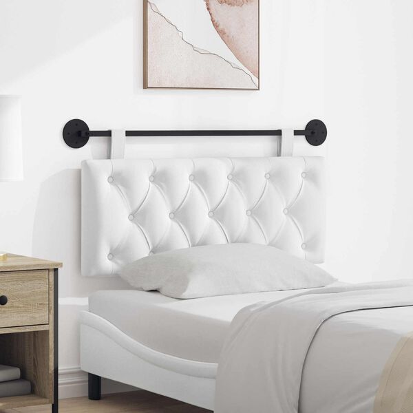 vidaXL Karājo&scaron;s galvgalis Balts 110 x 55 x 7 cm audums