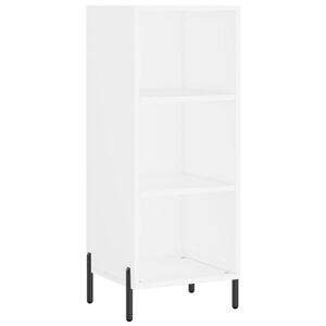 vidaXL skapītis, balts, 34,5x32,5x90 cm, inženierijas koks
