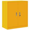 vidaXL Skapītis Sinapsu dzeltena 80 x 40 x 90 cm Tērauds