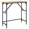 vidaXL Konsoles galds Artisānā ozols 75 x 32 x 75 cm Inženierijas koks